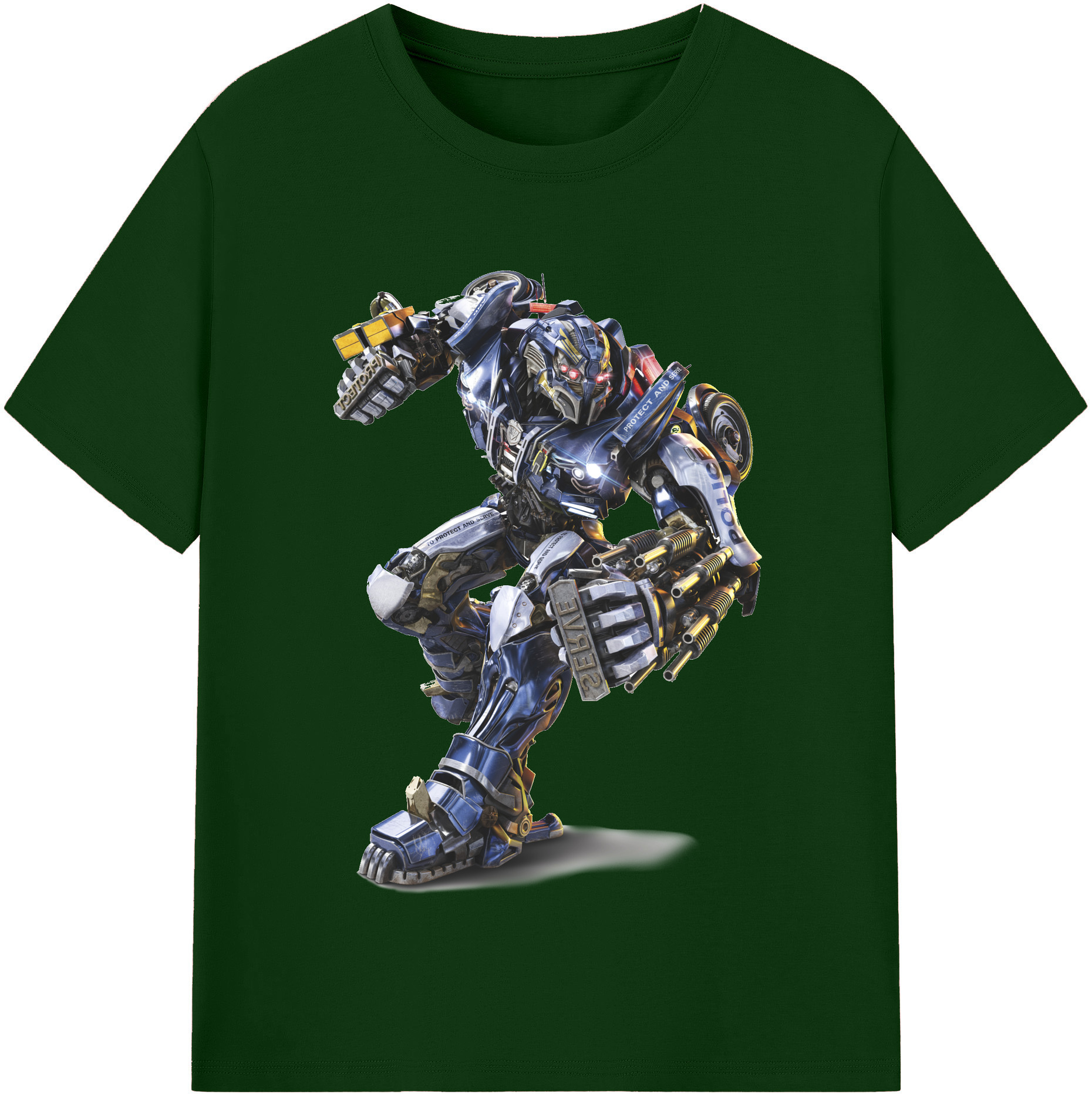 （画像用）  綿100％半袖Tシャツ（フロントプリント）